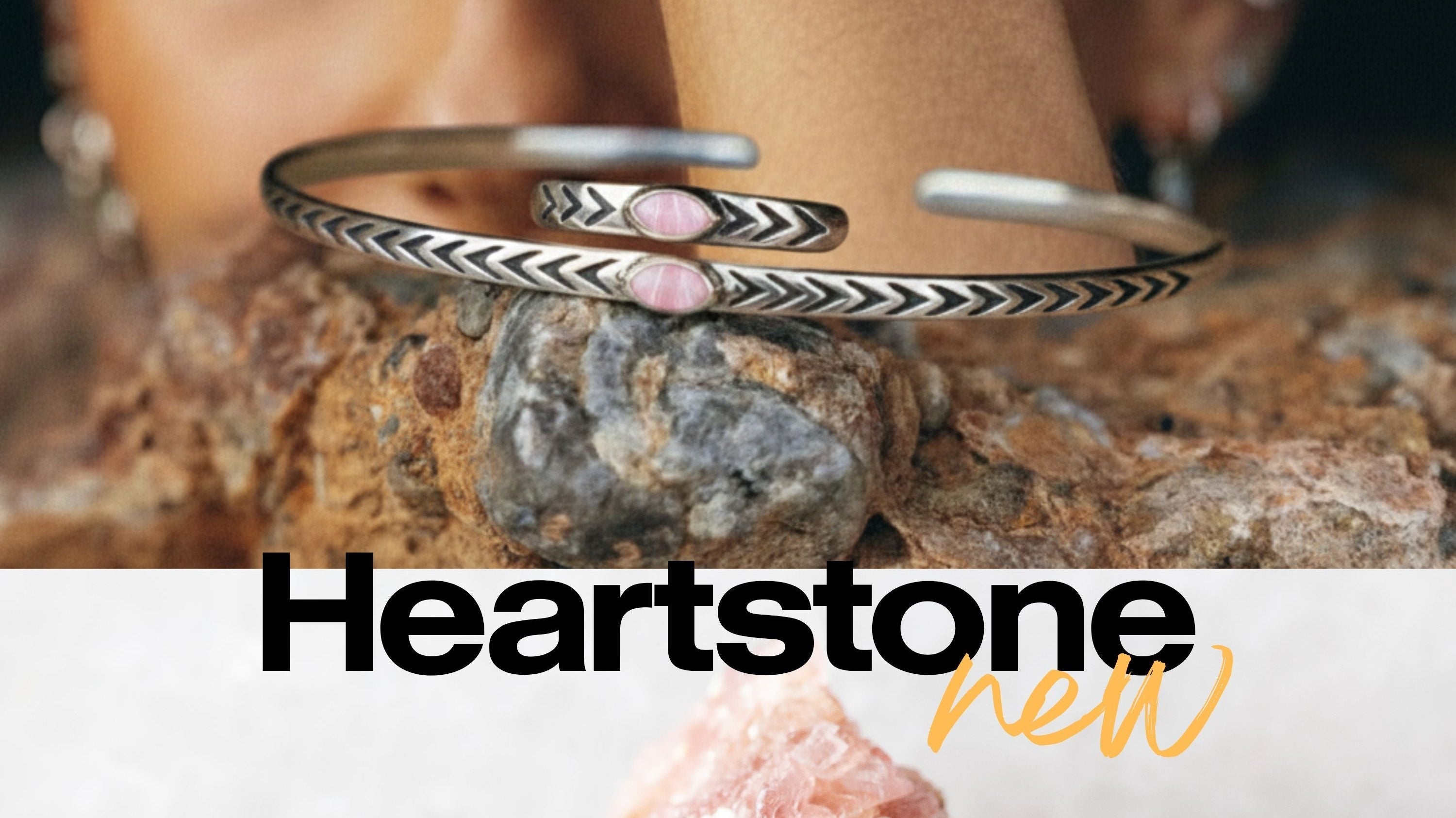 Heartstone: la colección de joyas con rodocrosita para abrir el corazón