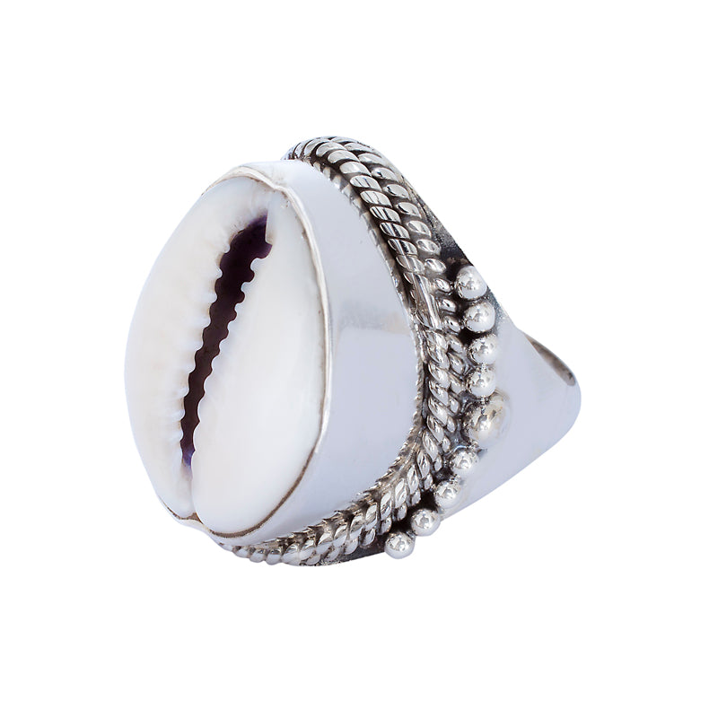 Ethnic Seashell Ring - HandSoul BCN