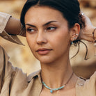 Pendiente Anh Amazonite - HandSoul BCN