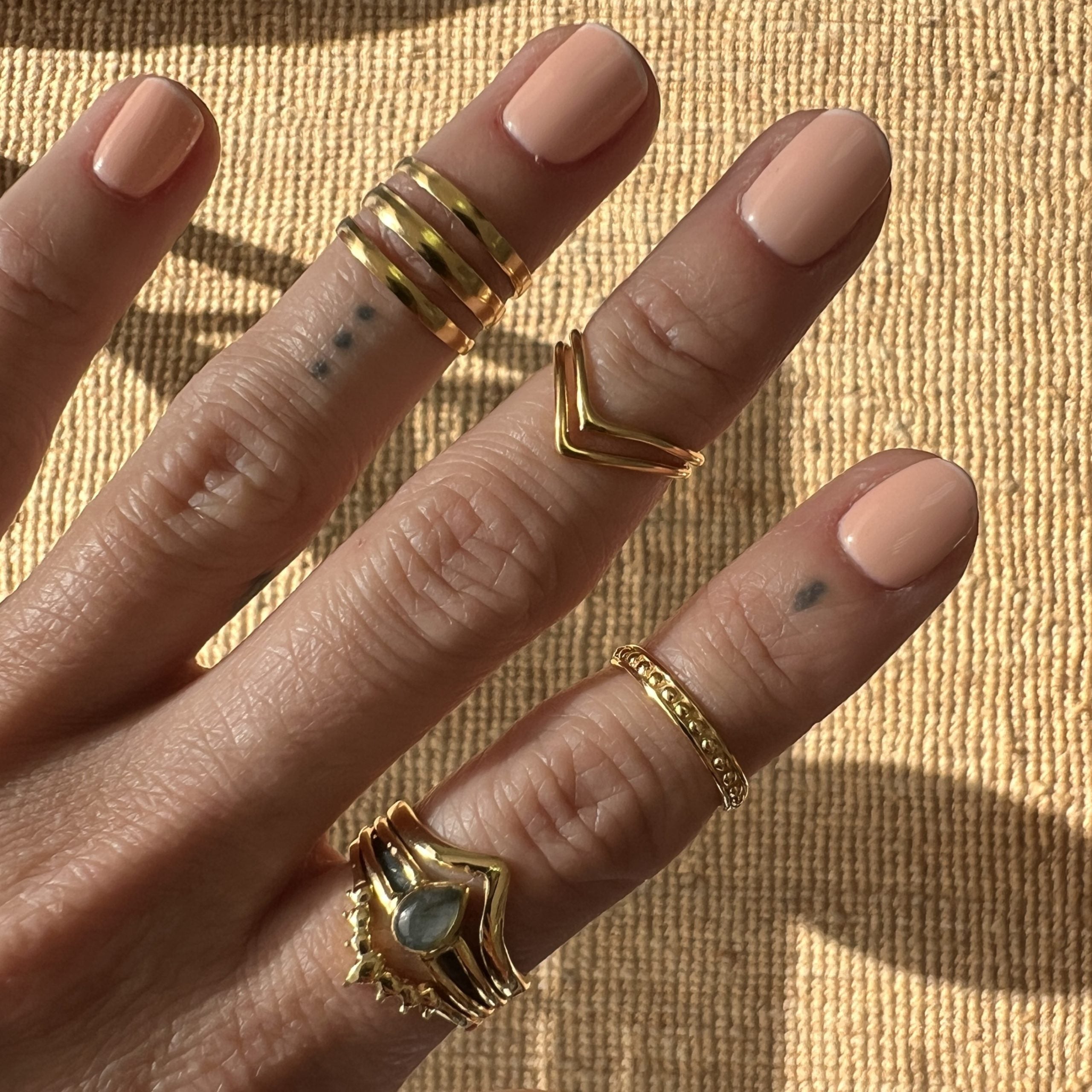 Mini Indian Ajustable Gold - HandSoul BCN