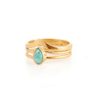 Golden Amazonite Drop - HandSoul BCN
