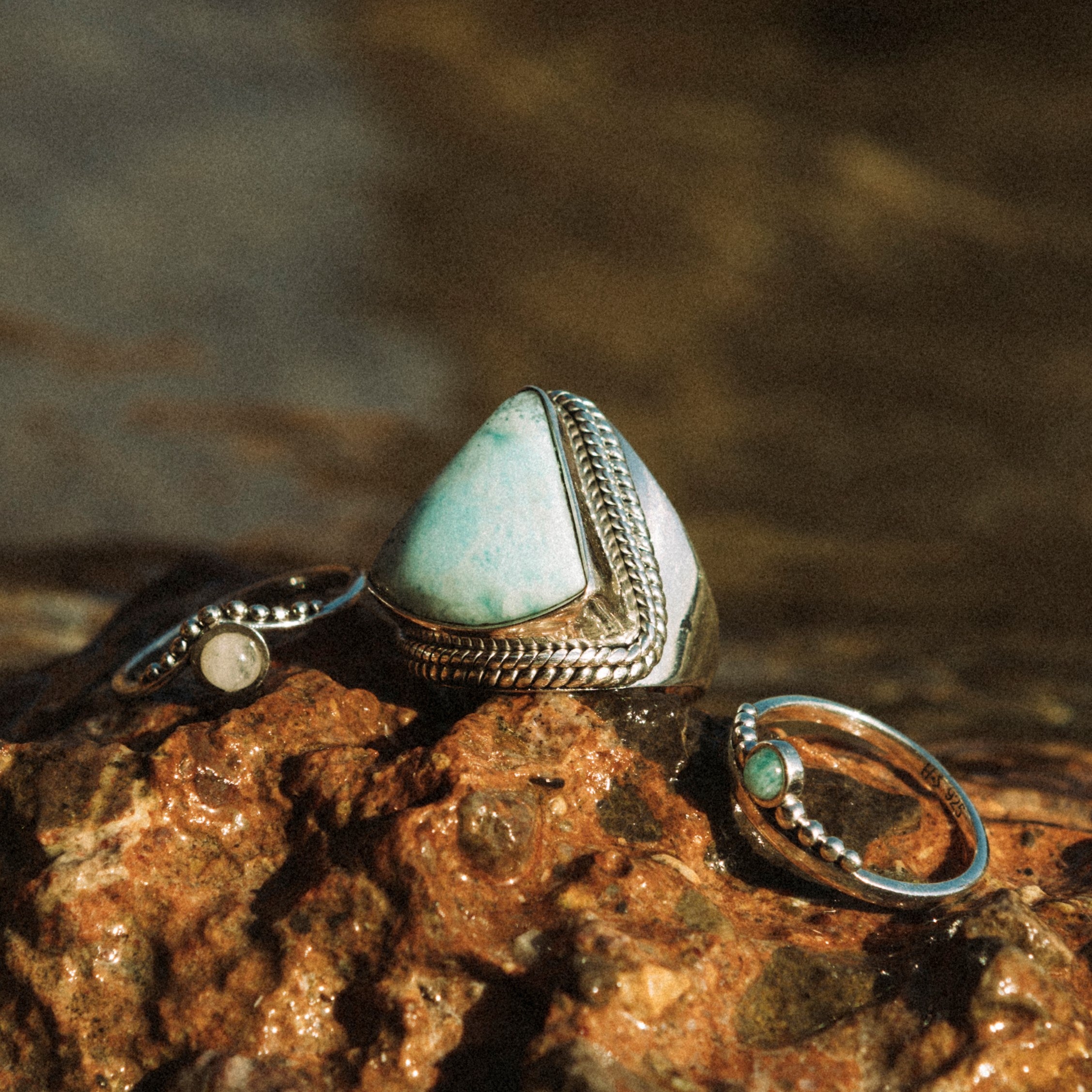 Anillo Mini Amazonite - HandSoul BCN