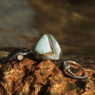 Anillo Indian Moonstone - HandSoul BCN