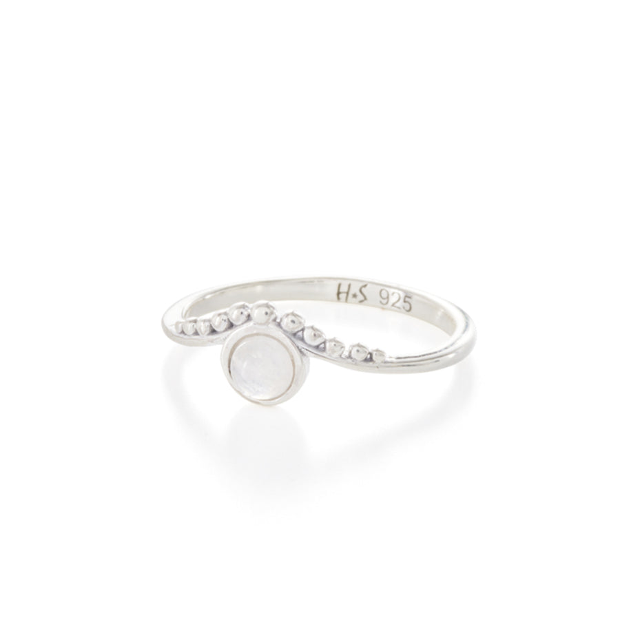 Anillo Indian Moonstone - HandSoul BCN