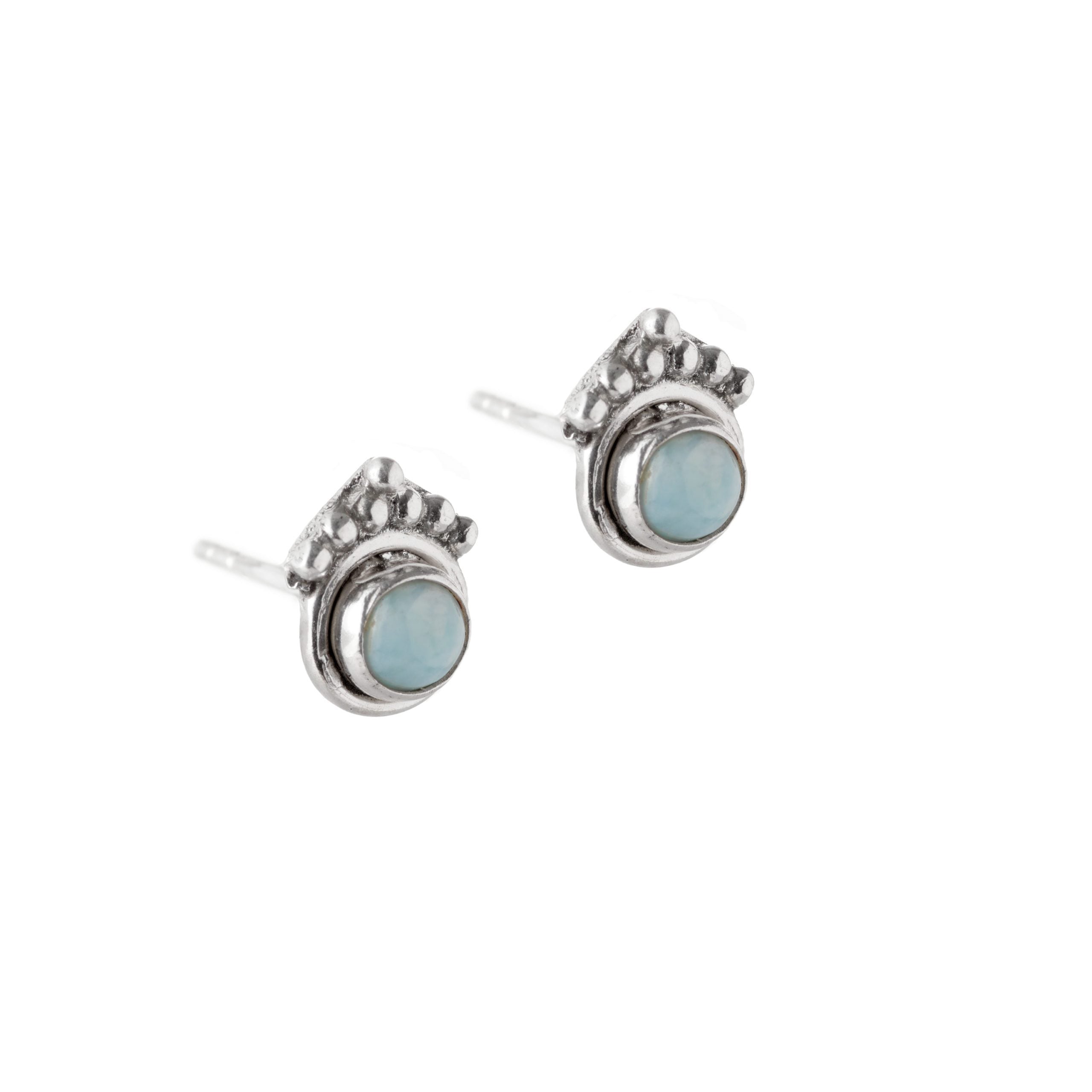 Pendientes Ethnic Larimar - HandSoul BCN