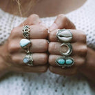 EthnicRing Larimar - HandSoul BCN